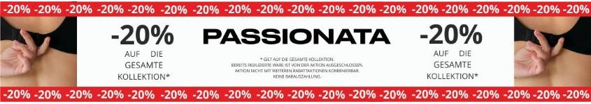 20% Rabatt auf Passionata