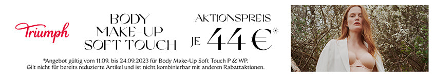 Body Make-Up Soft Touch-Aktion