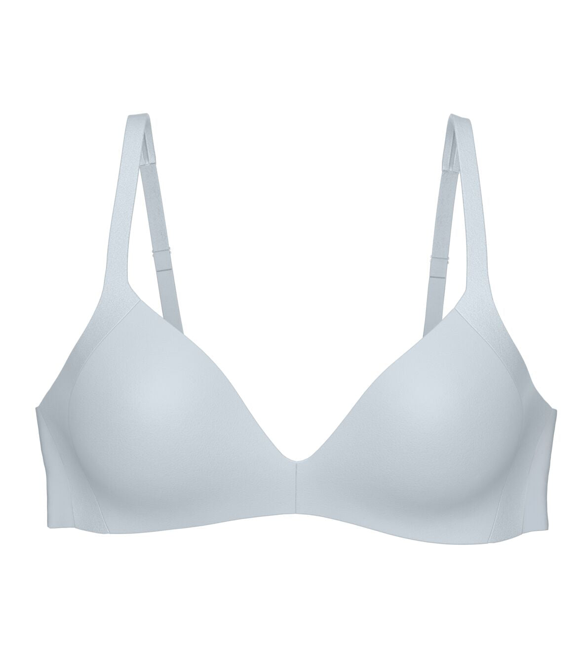 Schalen-BH ohne Bügel+Body Make-up Soft Touch P+Farbe Pearl Grey