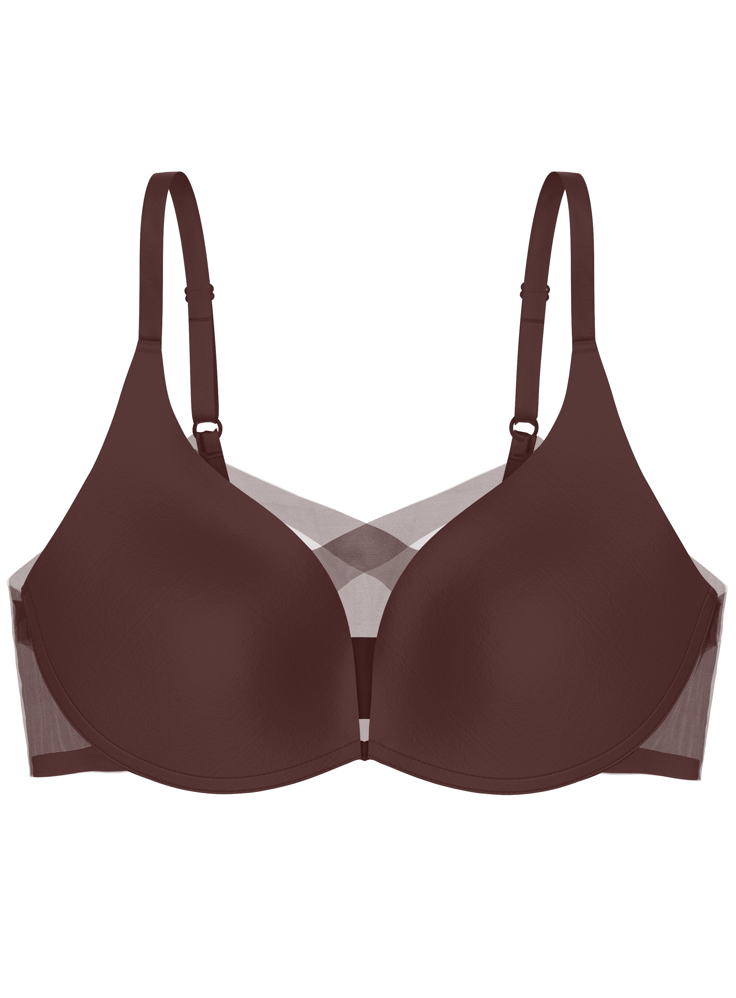BH ohne Bügel+Shape Smart P+Farbe Velvet Chocolate