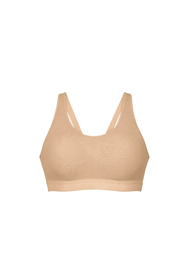 Spezial Bralette+Essential Lace+Farbe Dessert