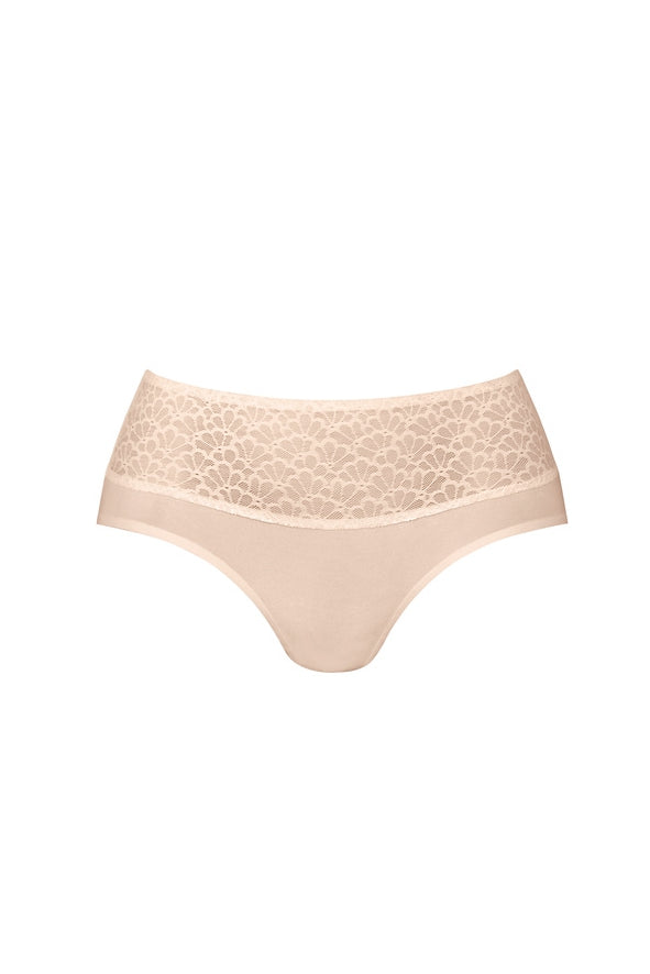 High Waist Panty+Essential Lace+Farbe Smart Rose