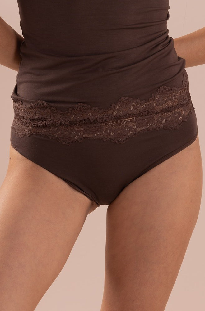 Jazzpant+Romance+Farbe Braun