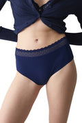 Midi-Slip+Feel of Modal+Farbe Admiral