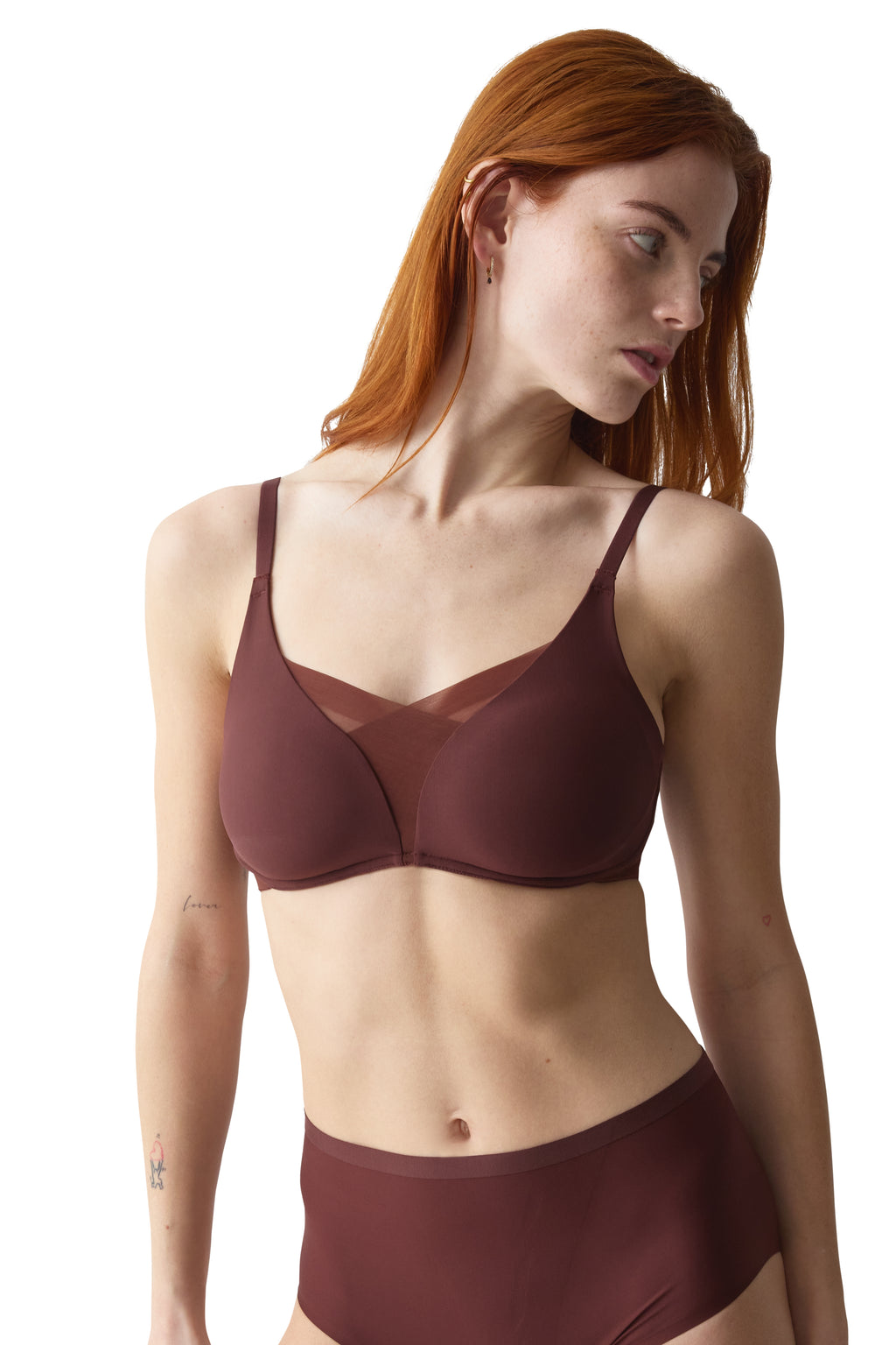 BH ohne Bügel+Shape Smart P+Farbe Velvet Chocolate