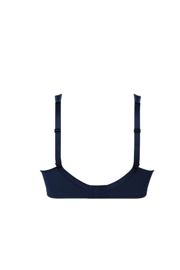 Schalen-BH ohne Bügel+Airita+Farbe Maritim Blue