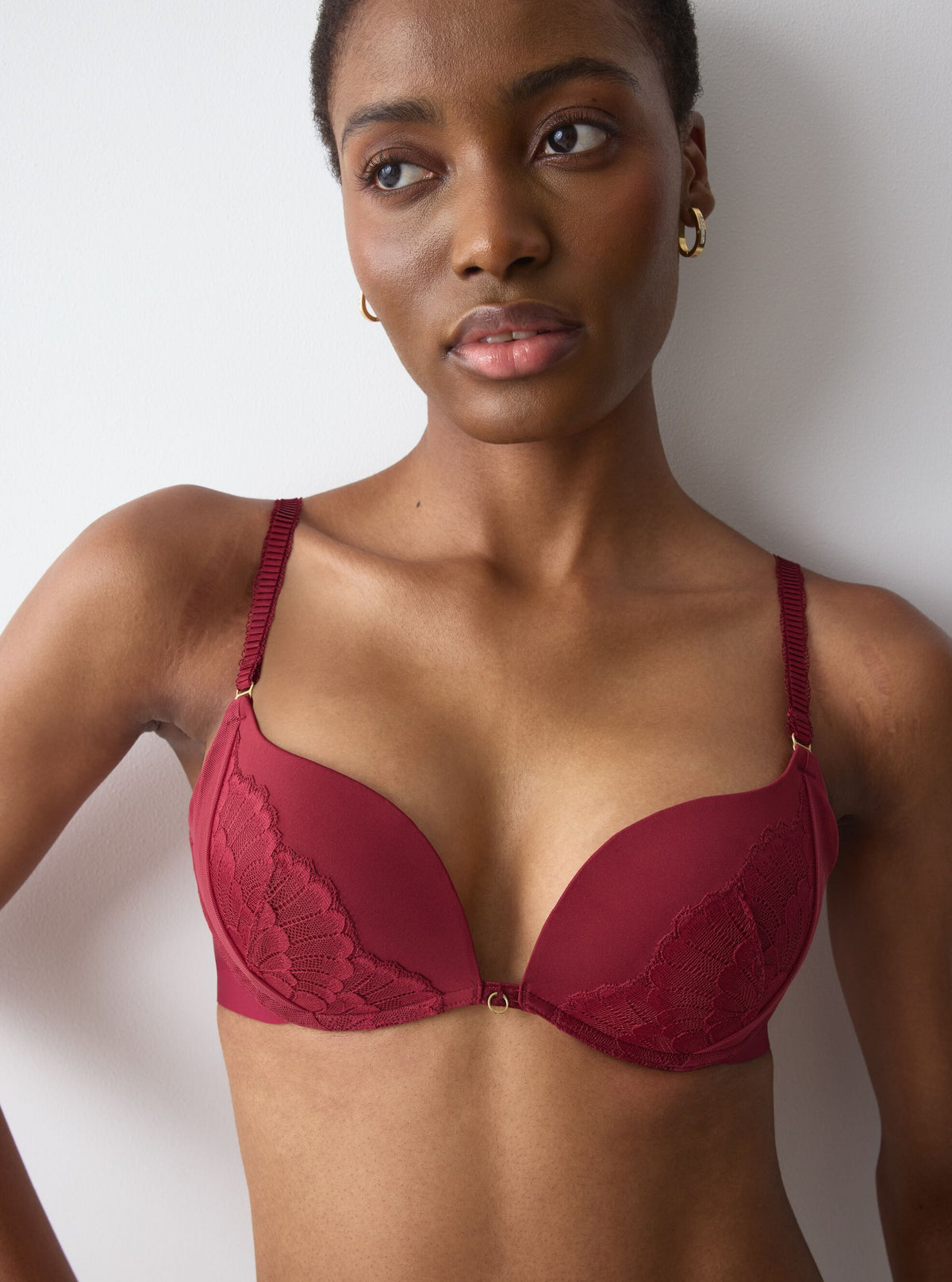 Schalen-BH+Love in Lace+Farbe Red Musk