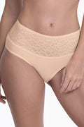 High Waist Panty+Essential Lace+Farbe Smart Rose