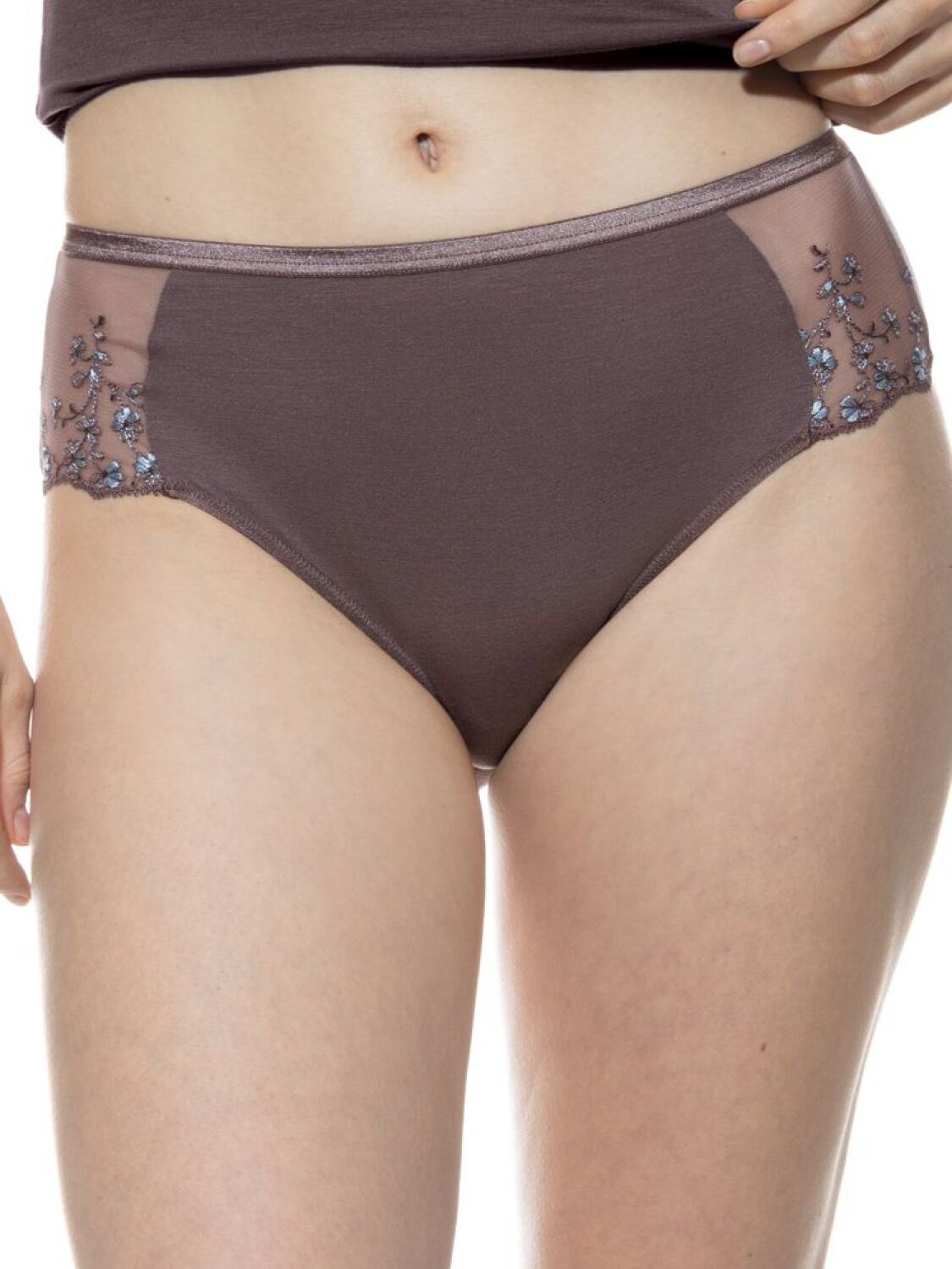 Mey American Pants Delighted Farbe Taupe Noir