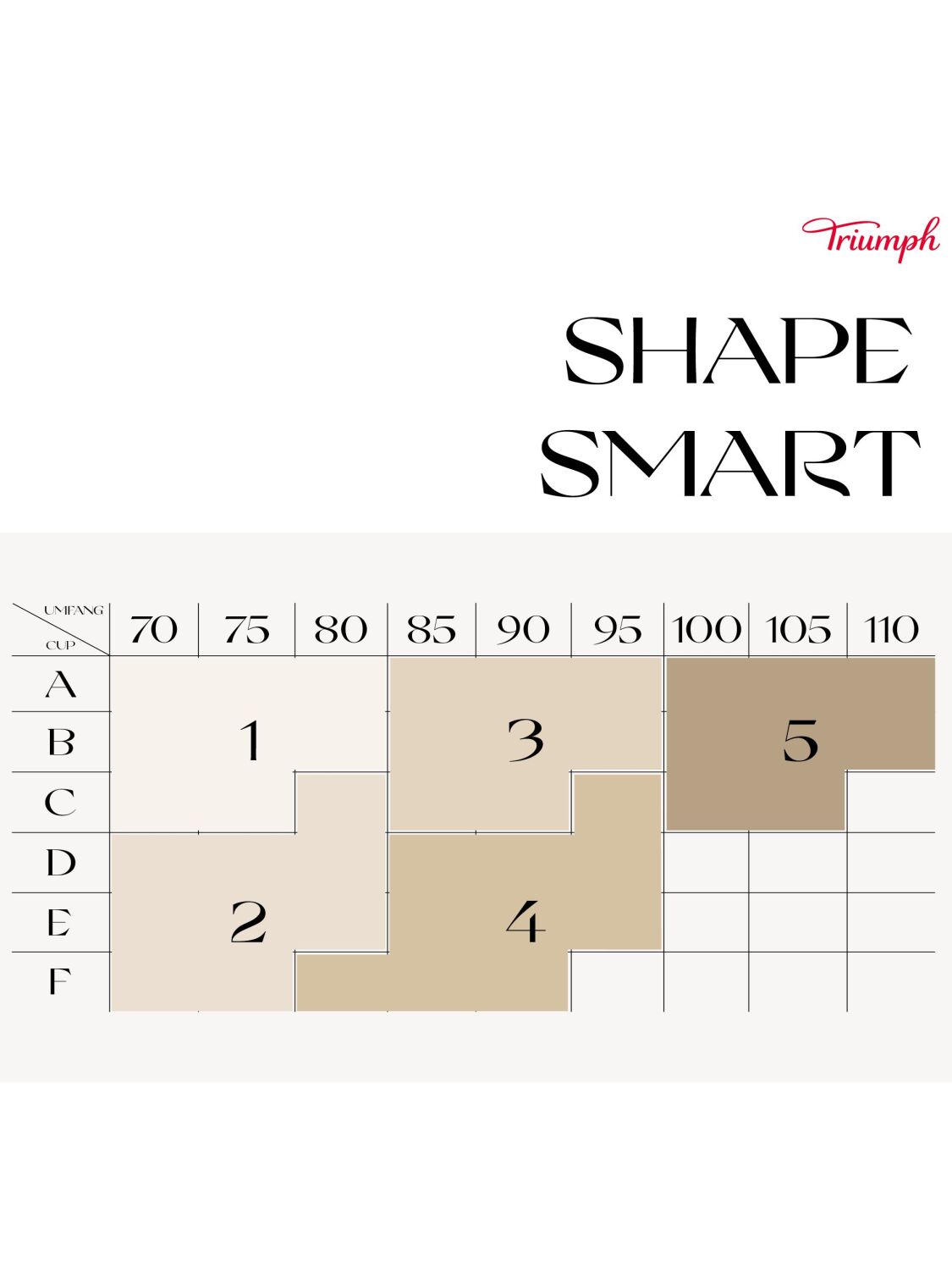 Triumph BH ohne Bügel+Shape Smart P+Farbe Neutral Beige 10209594 online  bestellen