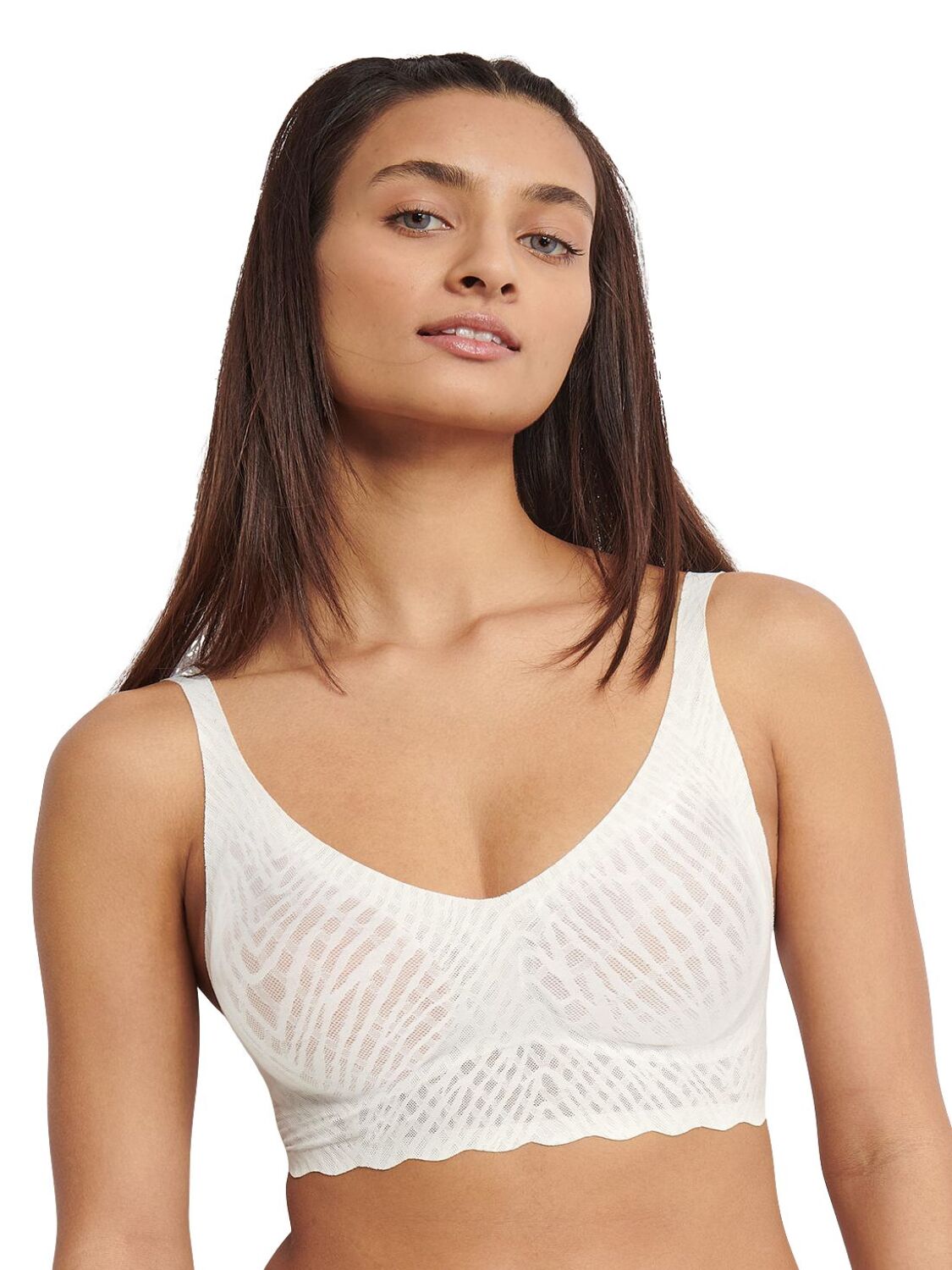 Sloggi Bralette ZERO Feel Bliss Farbe Slik White