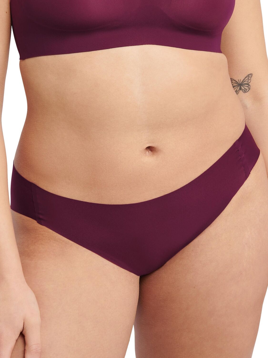 Sloggi High Leg Slip Zero Feel 2.0 Farbe Claret