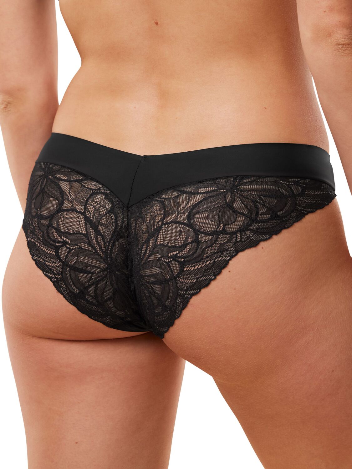 Triumph Highleg Tai Body Make-Up Illusion Lace Farbe Black