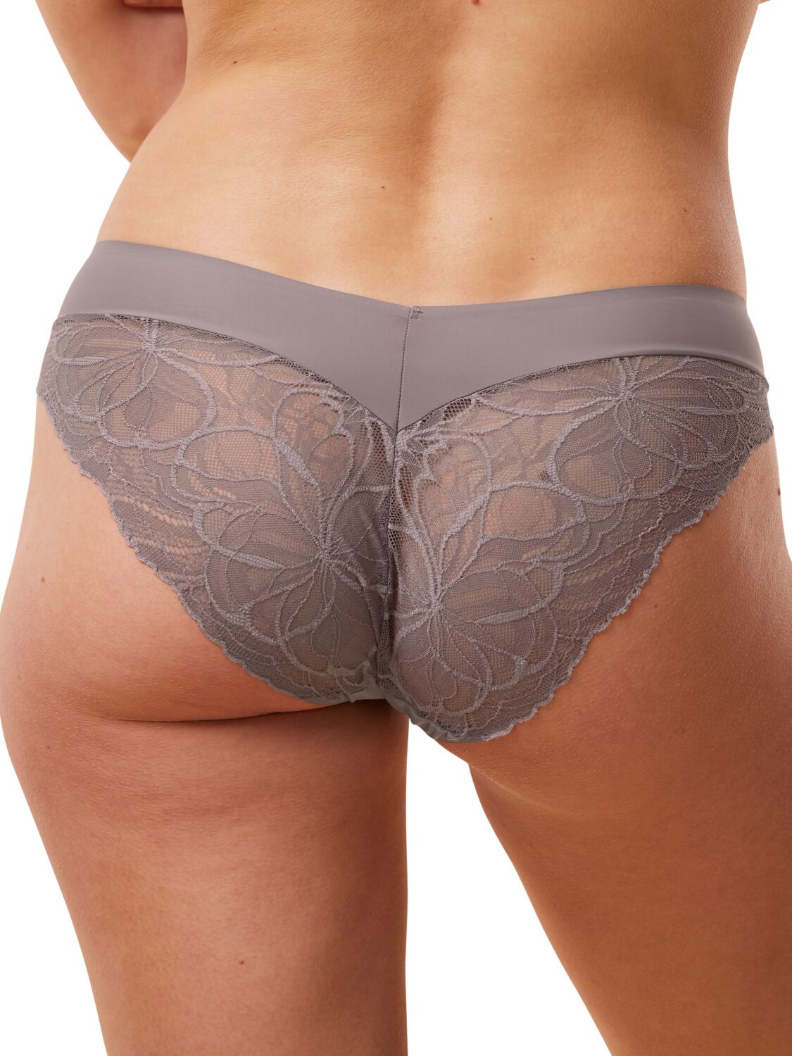 Triumph Highleg Tai Body Make-Up Illusion Lace Farbe Pigeon Grey