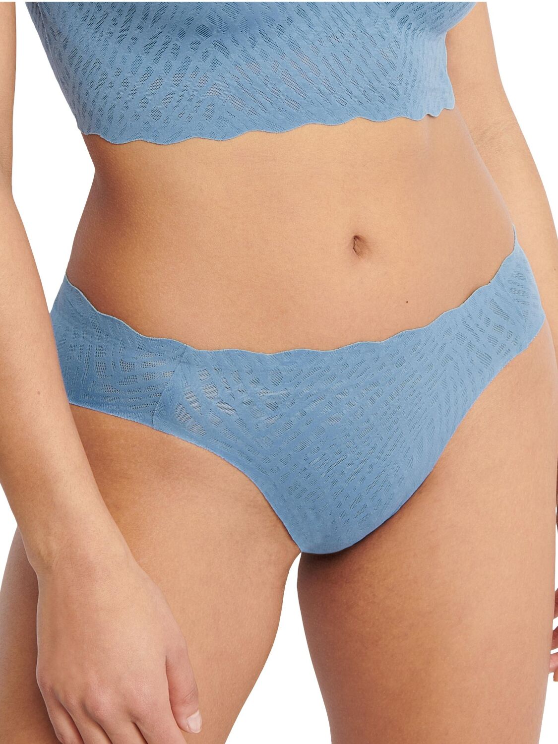 Sloggi Highleg Taillenslip ZERO Feel Bliss Farbe Azura Blue