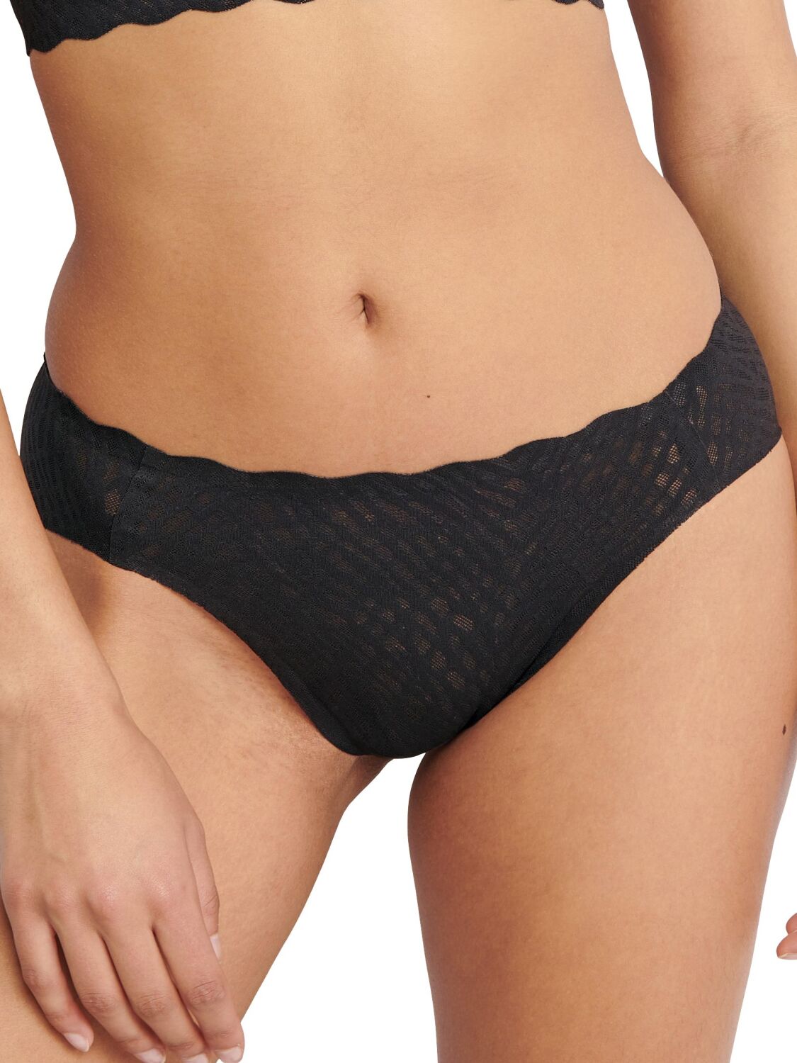 Sloggi Highleg Taillenslip ZERO Feel Bliss Farbe Black