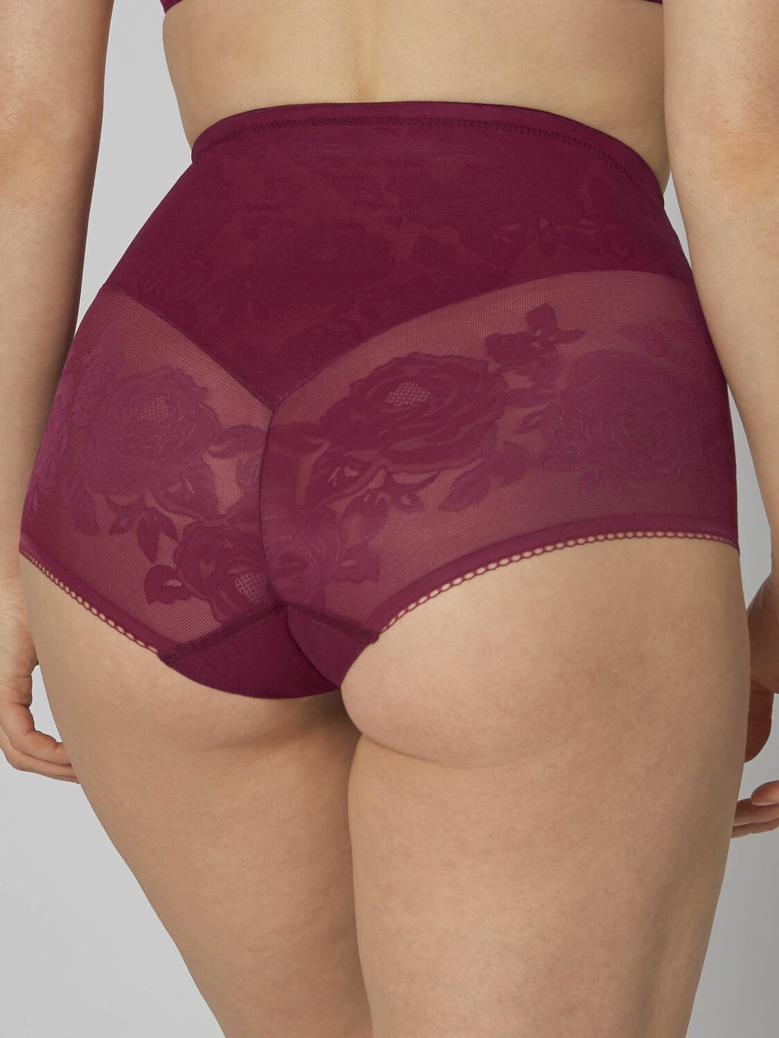 online Sensation+Farbe bestellen Herzog 10206011 Rose Bordeaux Panty+Wild Triumph bei