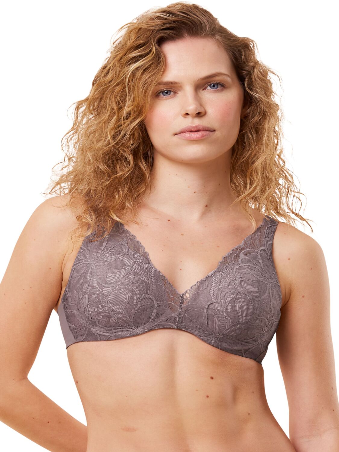 Triumph Schalen-BH Body Make-Up Illusion Lace WP Farbe Pigeon Grey