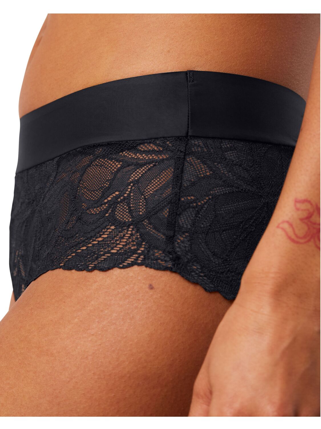 Triumph Shorty Body Make-Up Illusion Lace Farbe Black