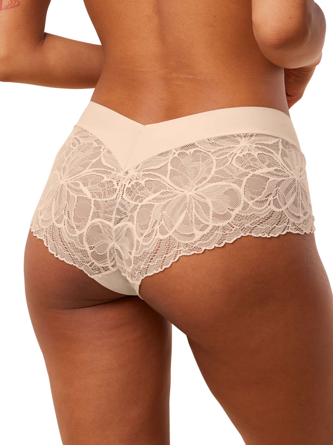 Triumph Shorty Body Make-Up Illusion Lace Farbe Nude Beige