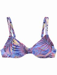  LASCANA Bikini-BH Cup C Breese Farbe Skyblue Print