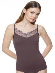 
Mey Spaghetti Top Delighted Farbe Taupe Noir
